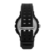 sector expander ex-09 50mm digital blue dial black strap