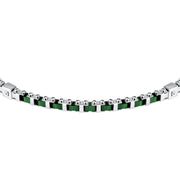 sector jewels ceramic bracelet with green ceramic 19.5+2.5cm
