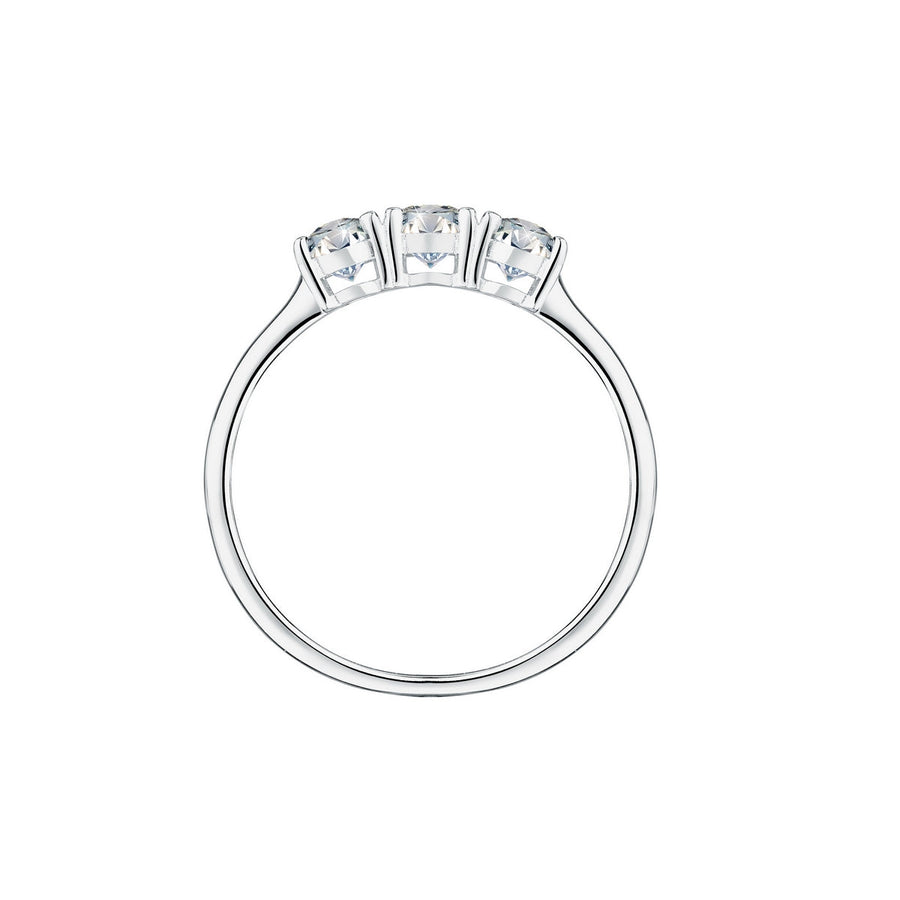 tesori ring silver 925 whit cz stone s14