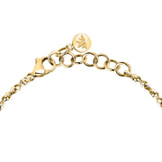 morellato 18k gold plated istanti bracelet ladybug stone  16+3cm