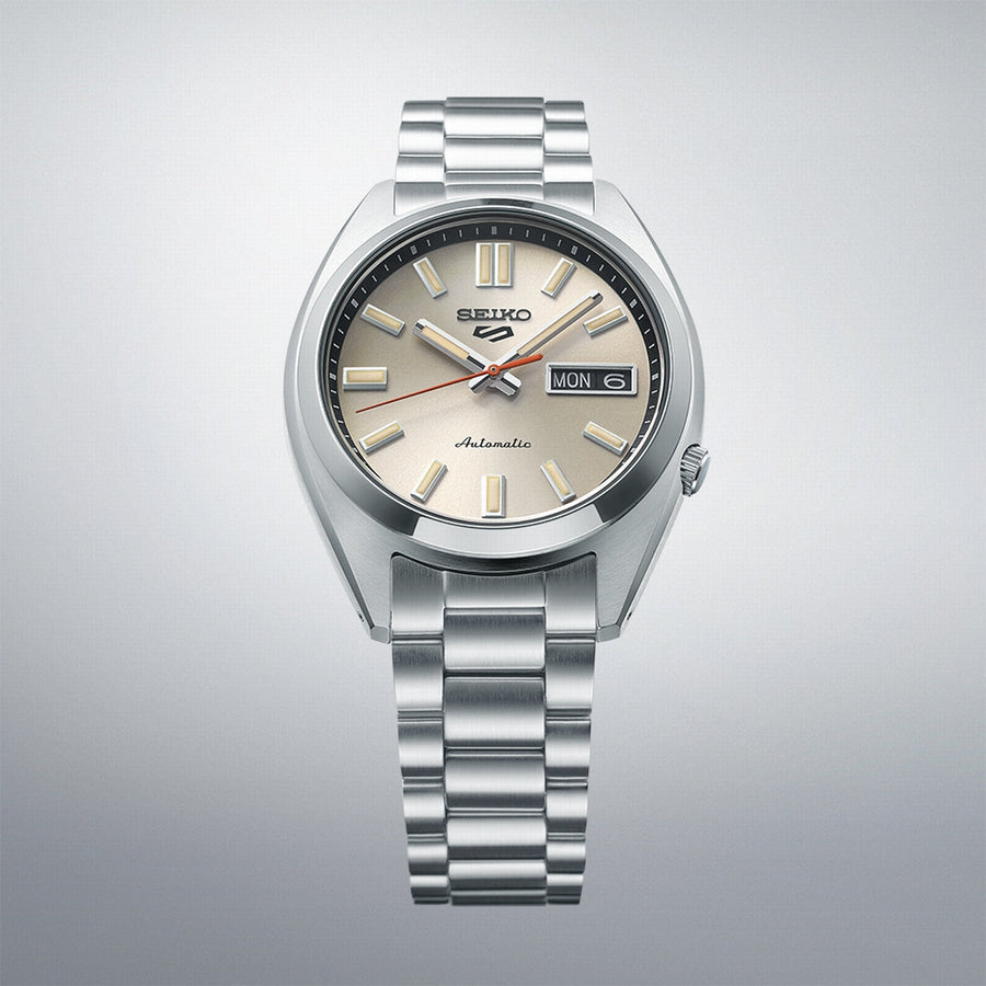 seiko 5 sports snxs reinterpretation ivory dial classic sports