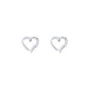 ted baker-: layered heart stud earring