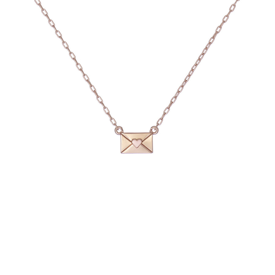 ted baker laressa: love letterrose gold tone pendant