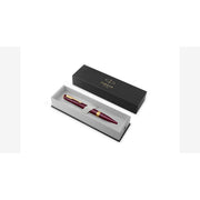 parker meridian ballpoint burgundy g.t. blue ink