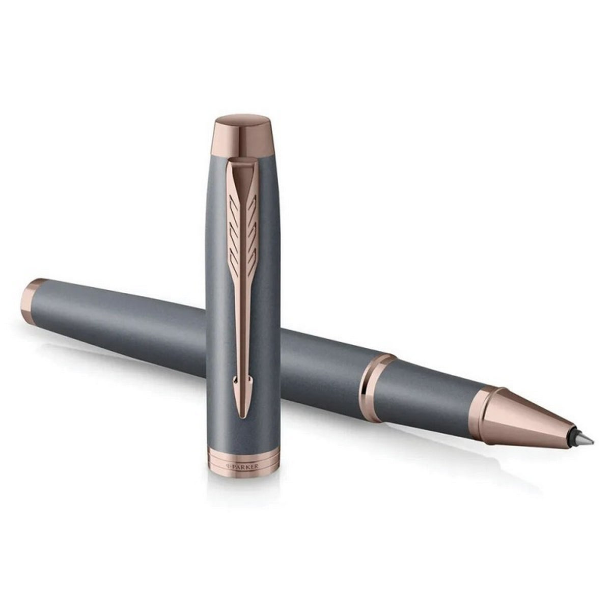 parker im rollerball slate grey blk.