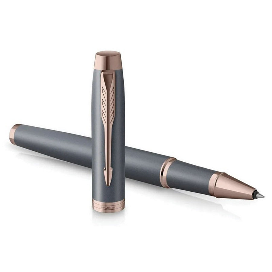 parker im rollerball slate grey blk.