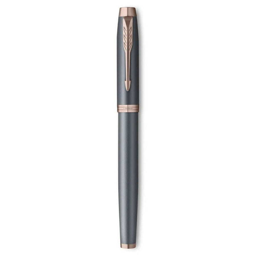 parker im rollerball slate grey blk.
