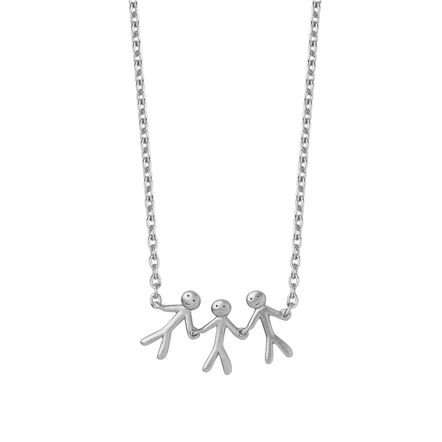 together - family necklace (3) - silver