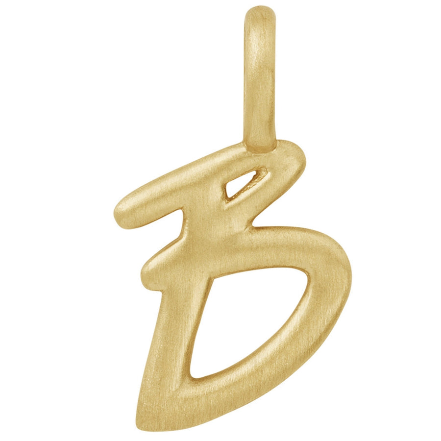 love letters: pendant gold - b