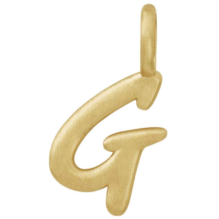 love letters: pendant gold - g