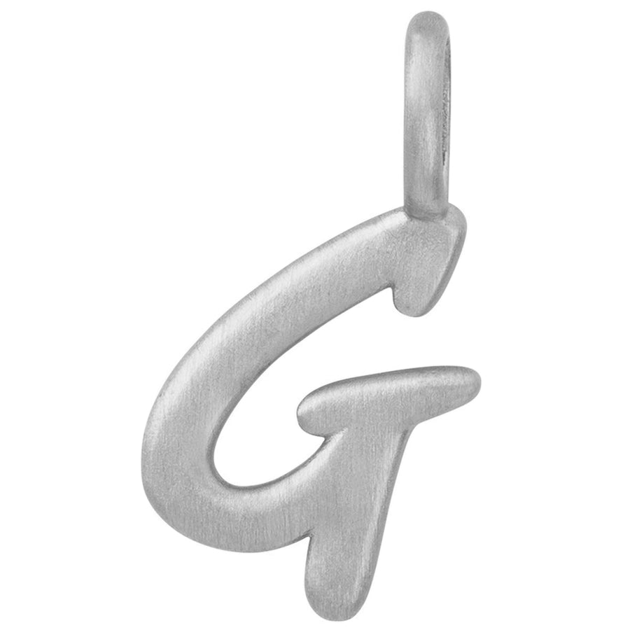 love letters: pendant silver - g