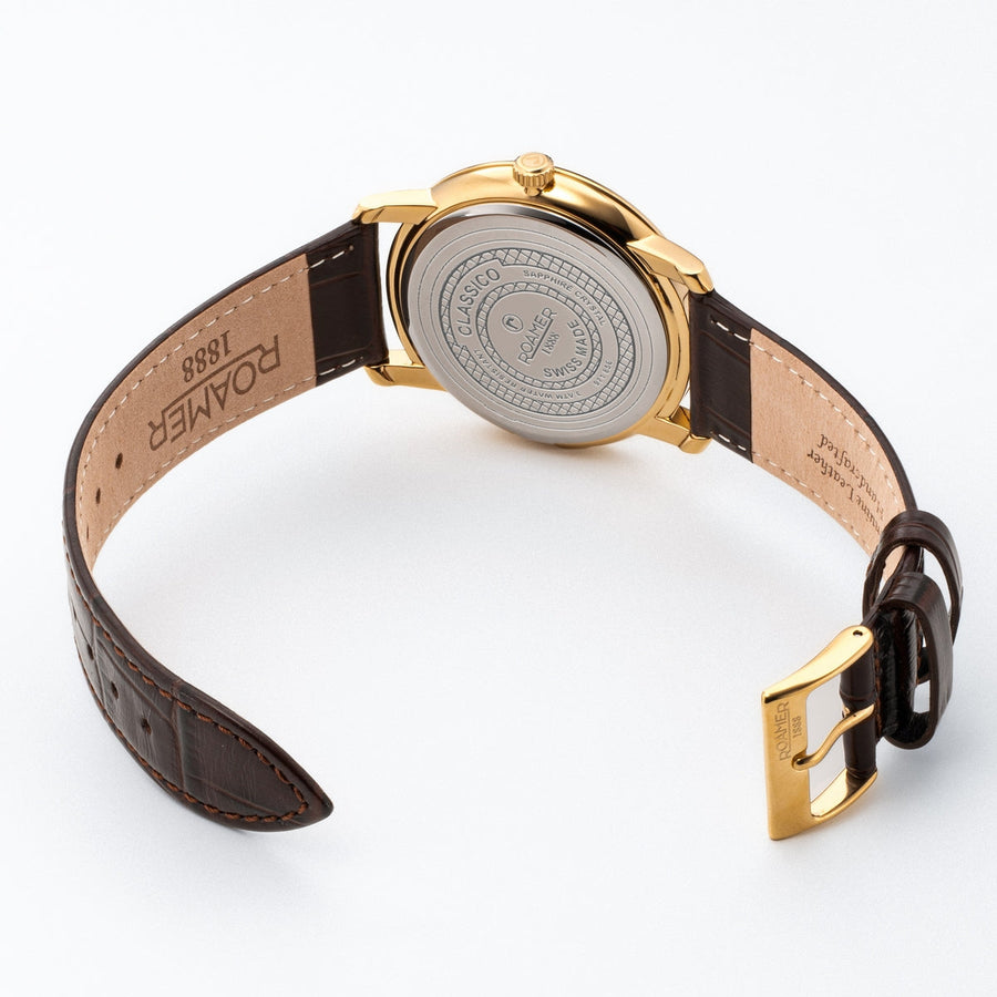 roamer classico 40mm gents  quartz  watch