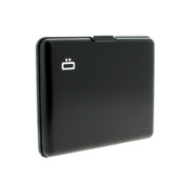 ogon big stockholm black aluminium wallet  bank note size