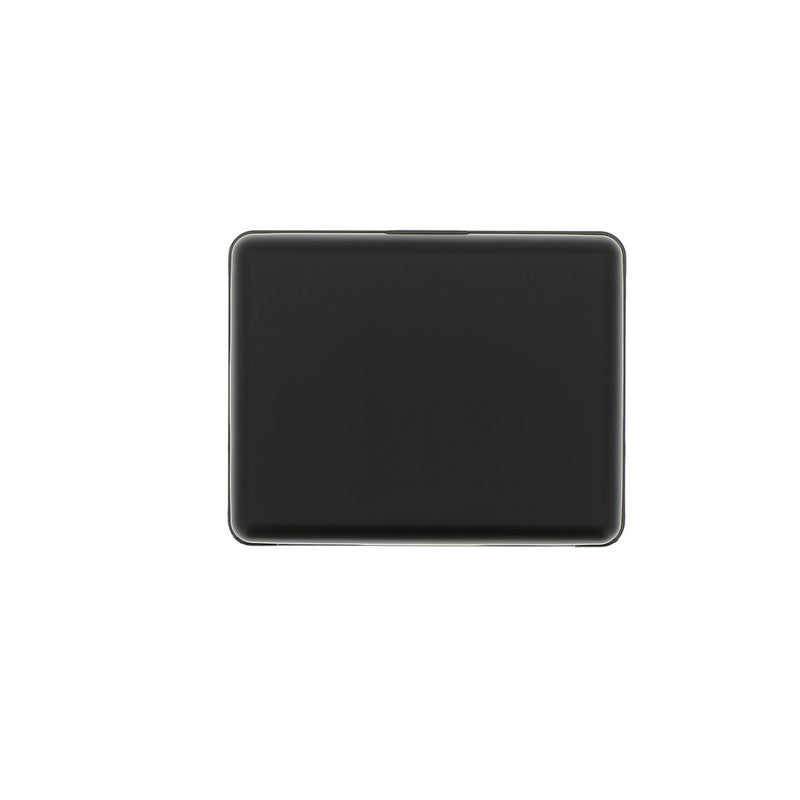 ogon big stockholm black aluminium wallet  bank note size