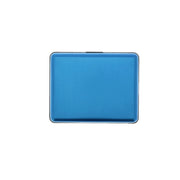 ogon big stockholm blue aluminium wallet  bank note size