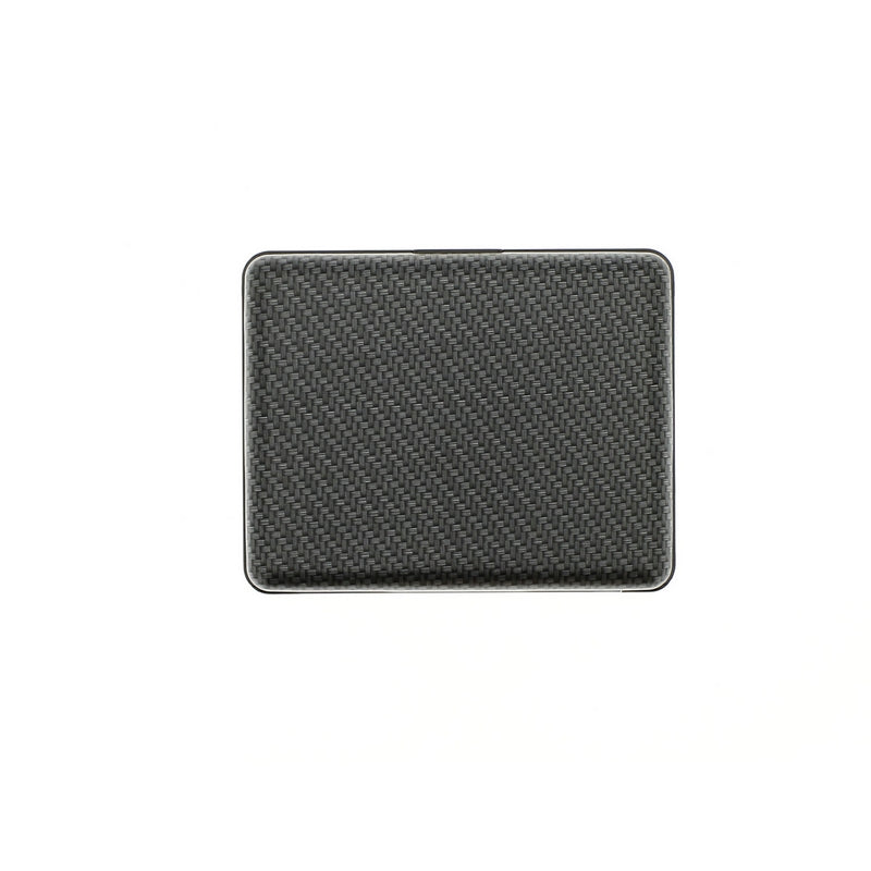 ogon big stockholm carbon aluminium wallet  bank note size  carbon print