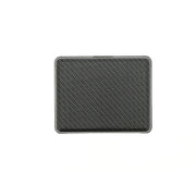 ogon big stockholm carbon aluminium wallet  bank note size  carbon print