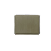 ogon big stockholm grey aluminium wallet  bank note size