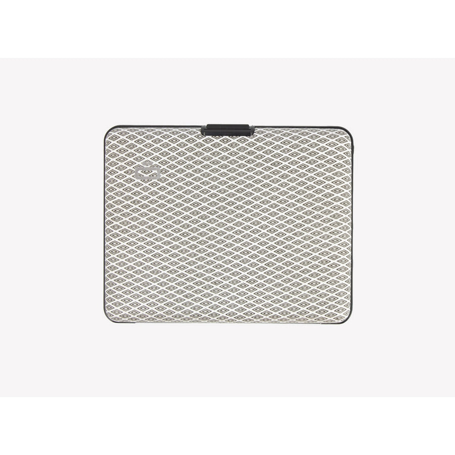 ogon big stockholm carbon aluminium credit card holder print