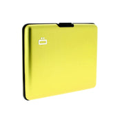 ogon big stockholm lime aluminium wallet  bank note size