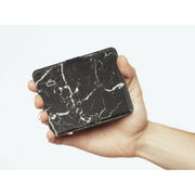 ogon big stockholm carbon aluminium credit card holder marble print