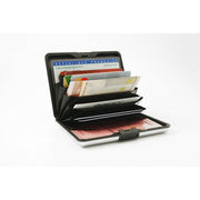 ogon big stockholm carbon aluminium credit card holder marble print