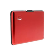 ogon big stockholm red aluminium wallet  bank note size