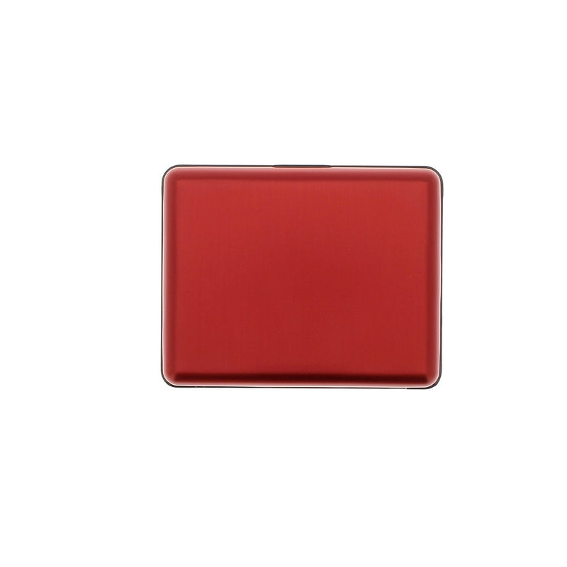 ogon big stockholm red aluminium wallet  bank note size