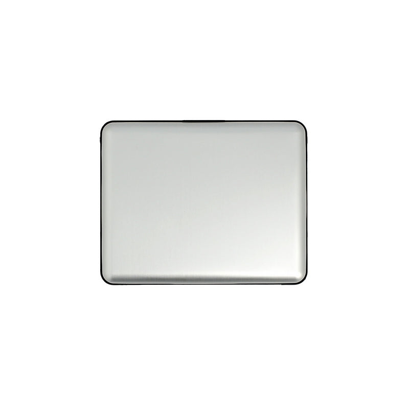 ogon big stockholm silver aluminium wallet  bank note size