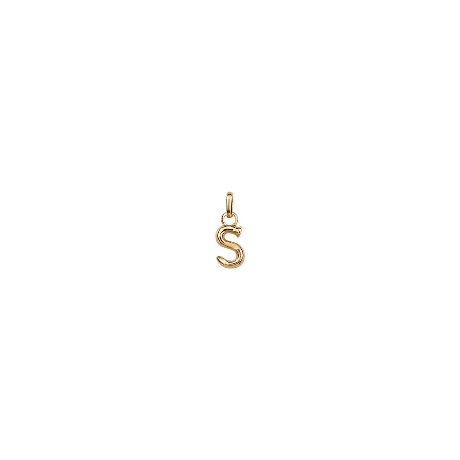 uno de 50 hang me  letter s 1.5mm gold plated metal alloy charm