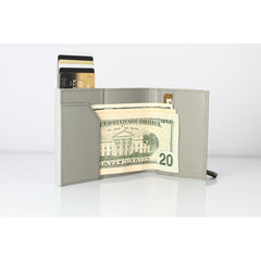 ogon cascade zipper wallet blaster leather 6 cards + cash