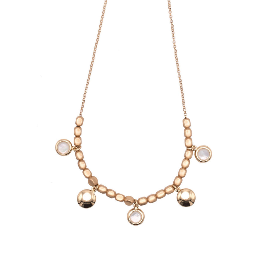 aquaforte mignon necklace with mother of pearl