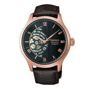 seiko presage japanese zen garden in twilight green