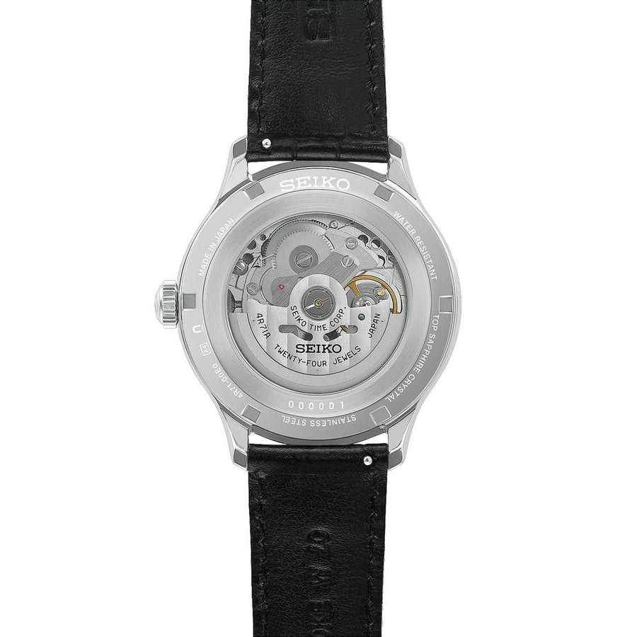 seiko presage japanese zen garden in moonlight black