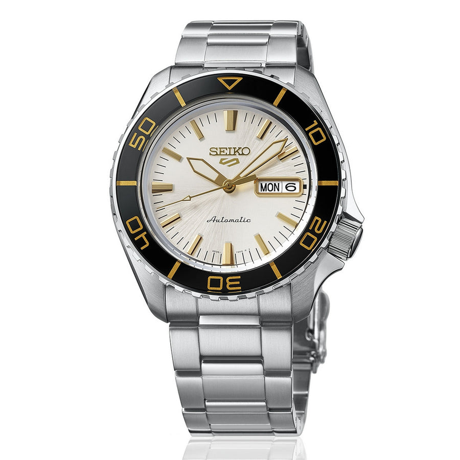 seiko 5 sports skx snzh in formal white