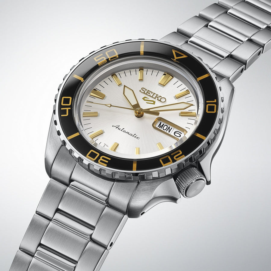 seiko 5 sports skx snzh in formal white
