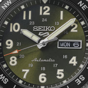 seiko 5 sports field in fatigue green