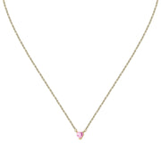 chiara ferragni diamond heart yg pendant 38cm + 4cm fairy tale heart stone