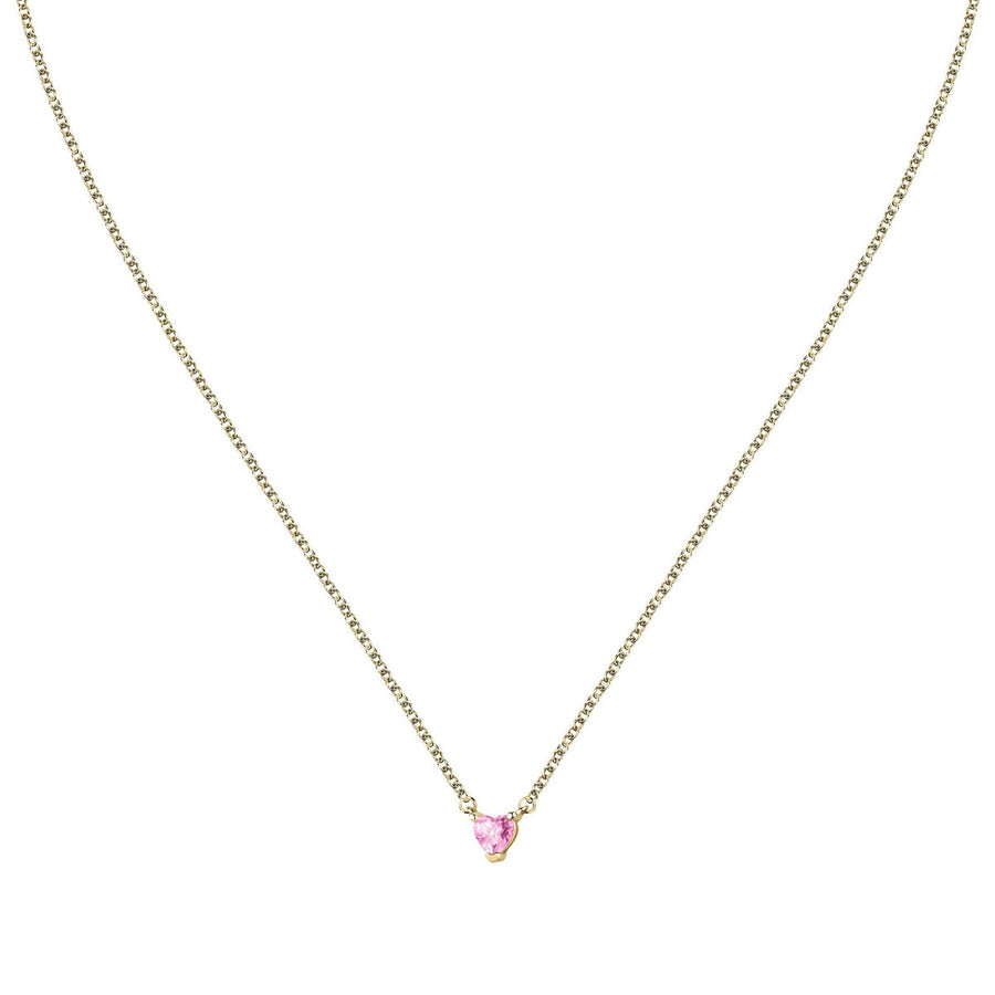 chiara ferragni diamond heart yg pendant 38cm + 4cm fairy tale heart stone