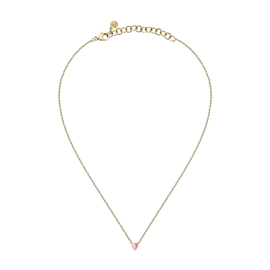 chiara ferragni diamond heart yg pendant 38cm + 4cm fairy tale heart stone