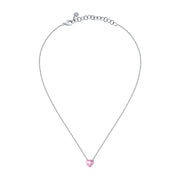 chiara ferragni diamond heart pendant 38cm + 4cm fairy tale heart stone