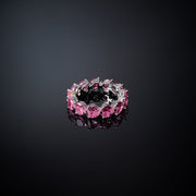 chiara ferragni infinity love pink ring size n