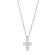 chiara ferragni croci cross silver plated pendant 20 x 5mm