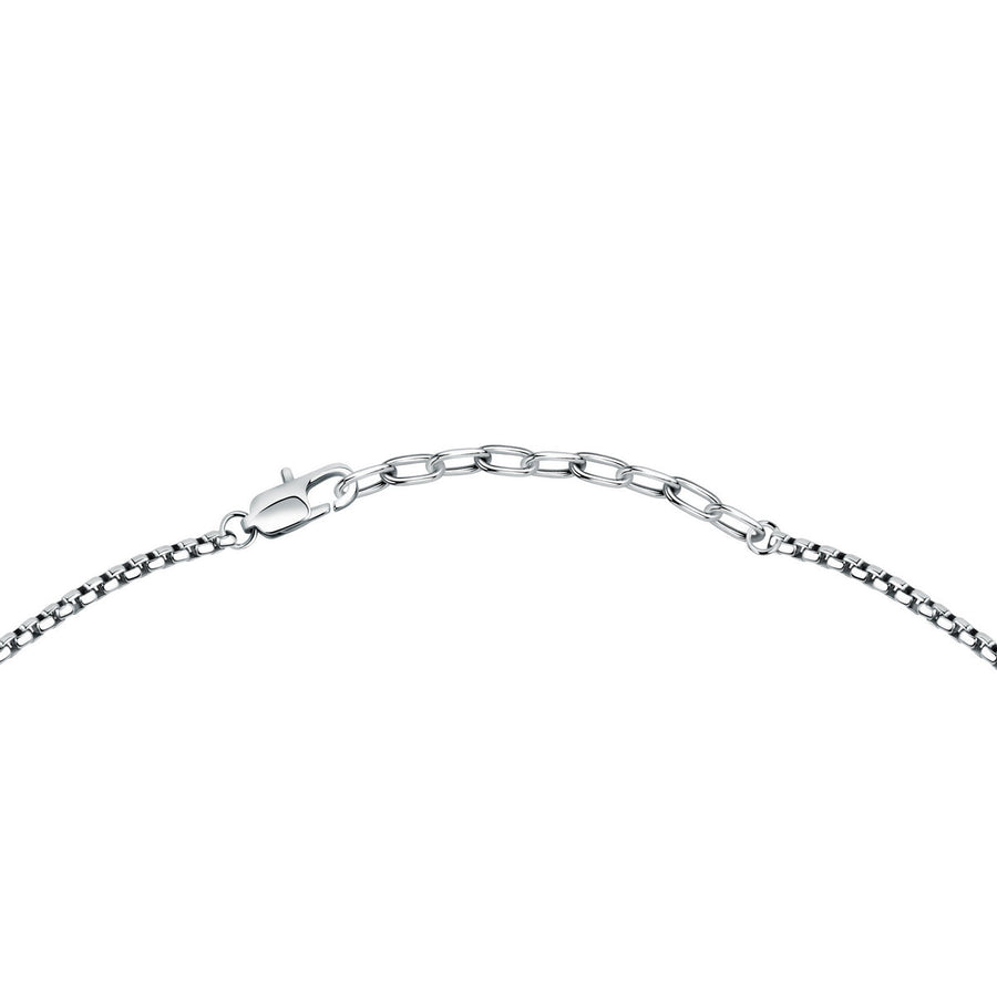 maserati jewels silver,rose gold necklace 600mm lobster buckle