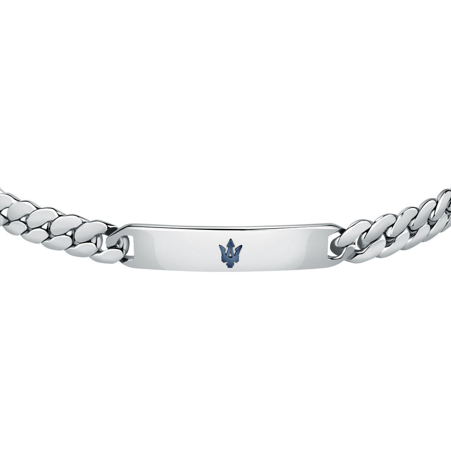 maserati jewels silver bracelet 220mm jewellery buckle