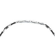 maserati jewels ceramic necklace stainless steel black 50+5cm