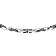 maserati jewels ceramic stainless steel bracelet black 19.5+3.5cm