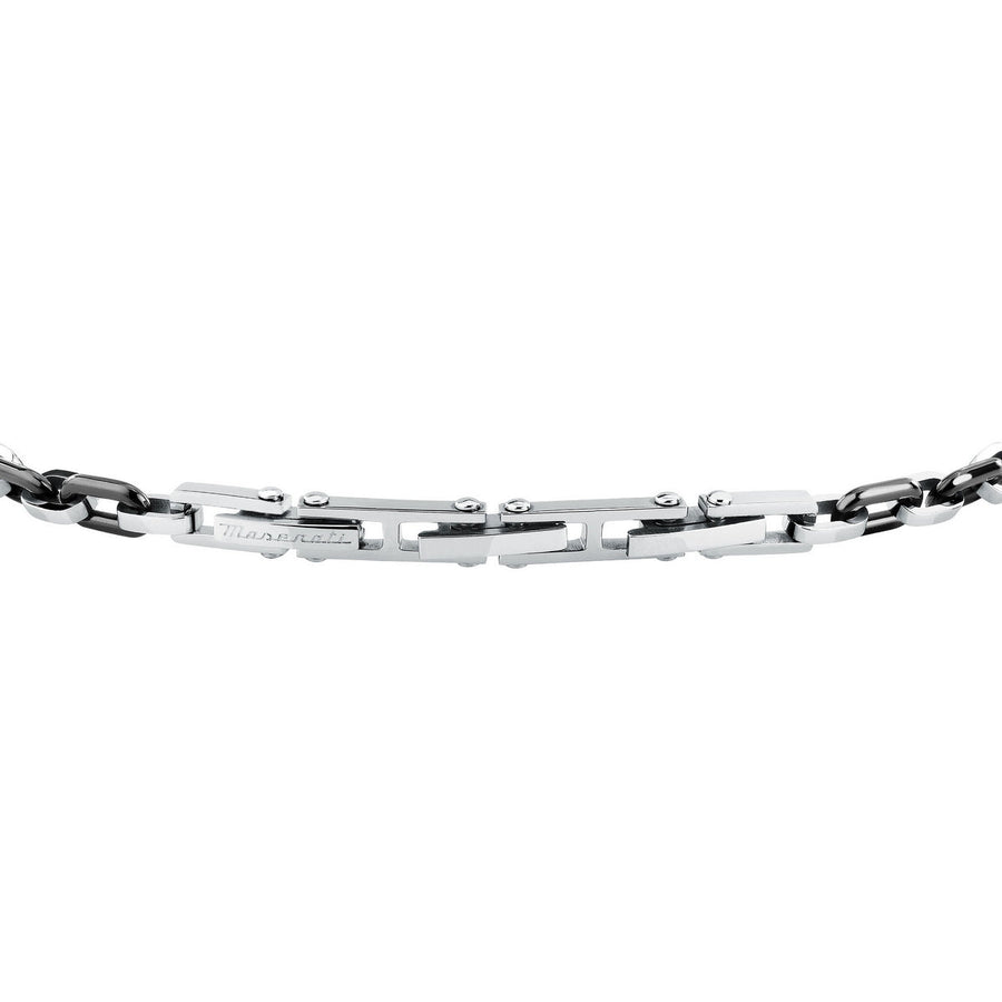 maserati jewels ceramic stainless steel bracelet ceramic black 19+3cm