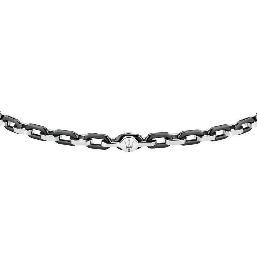 maserati jewels ceramic stainless steel bracelet ceramic black 19+3cm