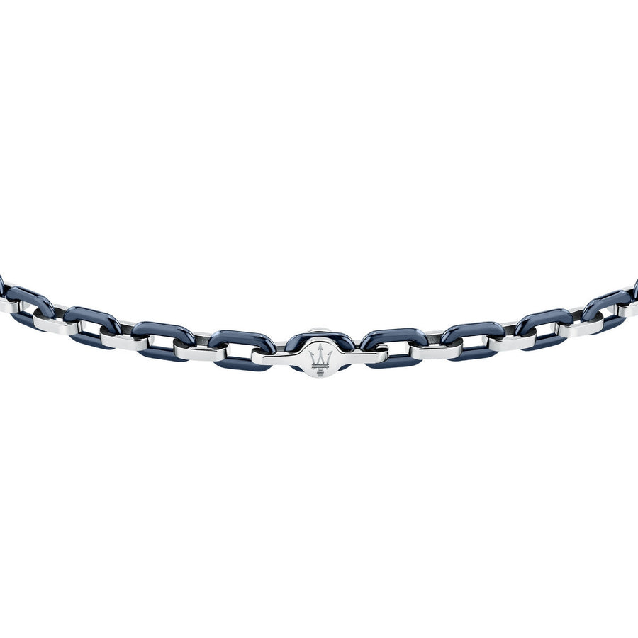 maserati jewels ceramic stainless steel bracelet ceramic blue 19+3cm